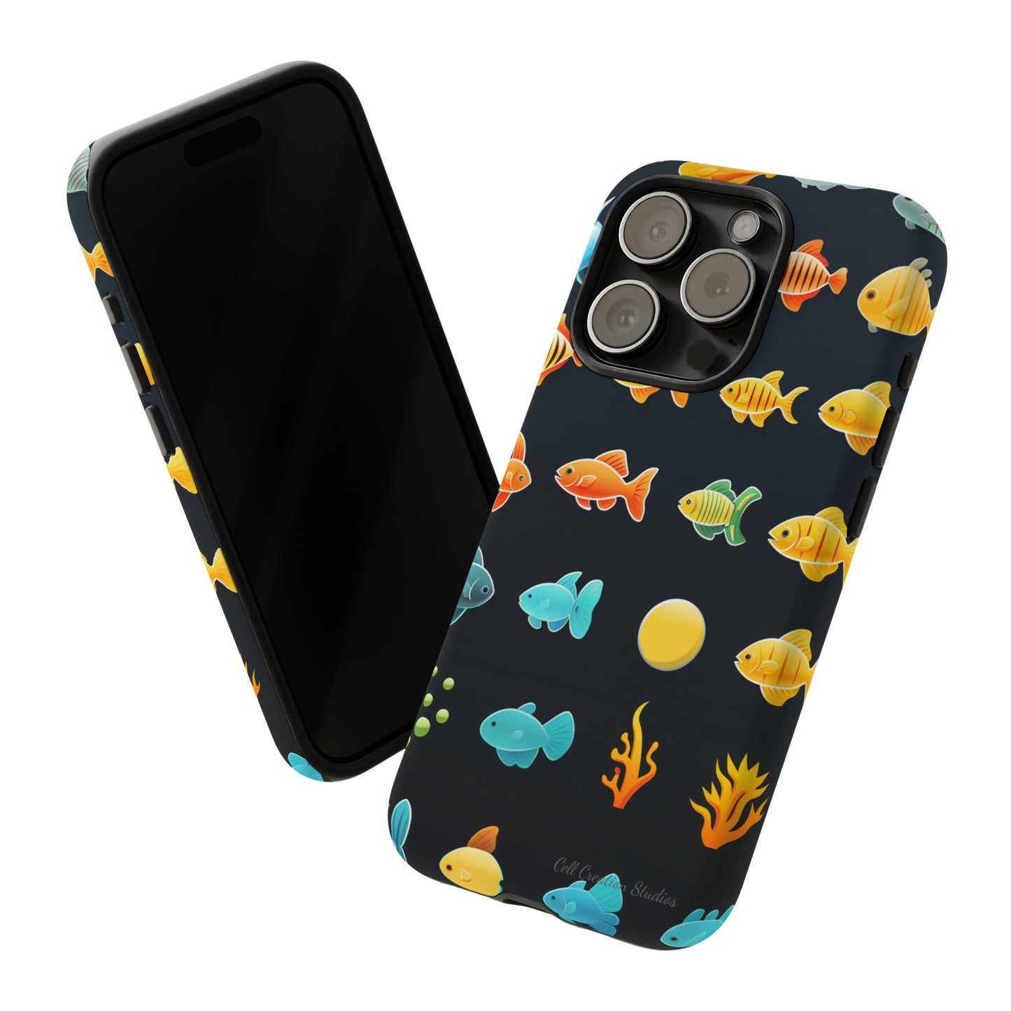 "AquaArt Fish" -Tough Phone Cases