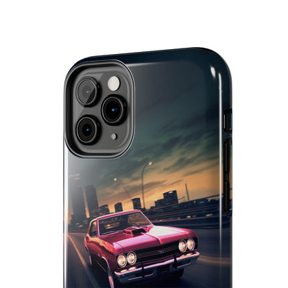 "Sunset City Cruise GTO Edition" -Tough iPhone Cases