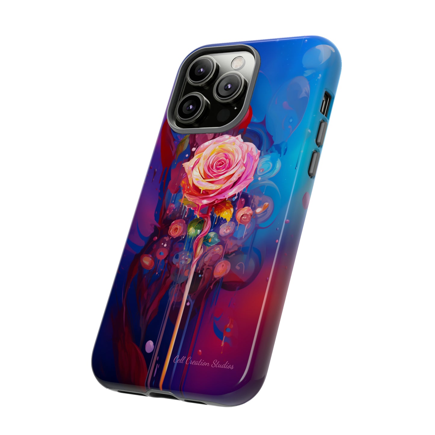 "Dreamy Rose Bloom Fantasy" -Tough iPhone Cases