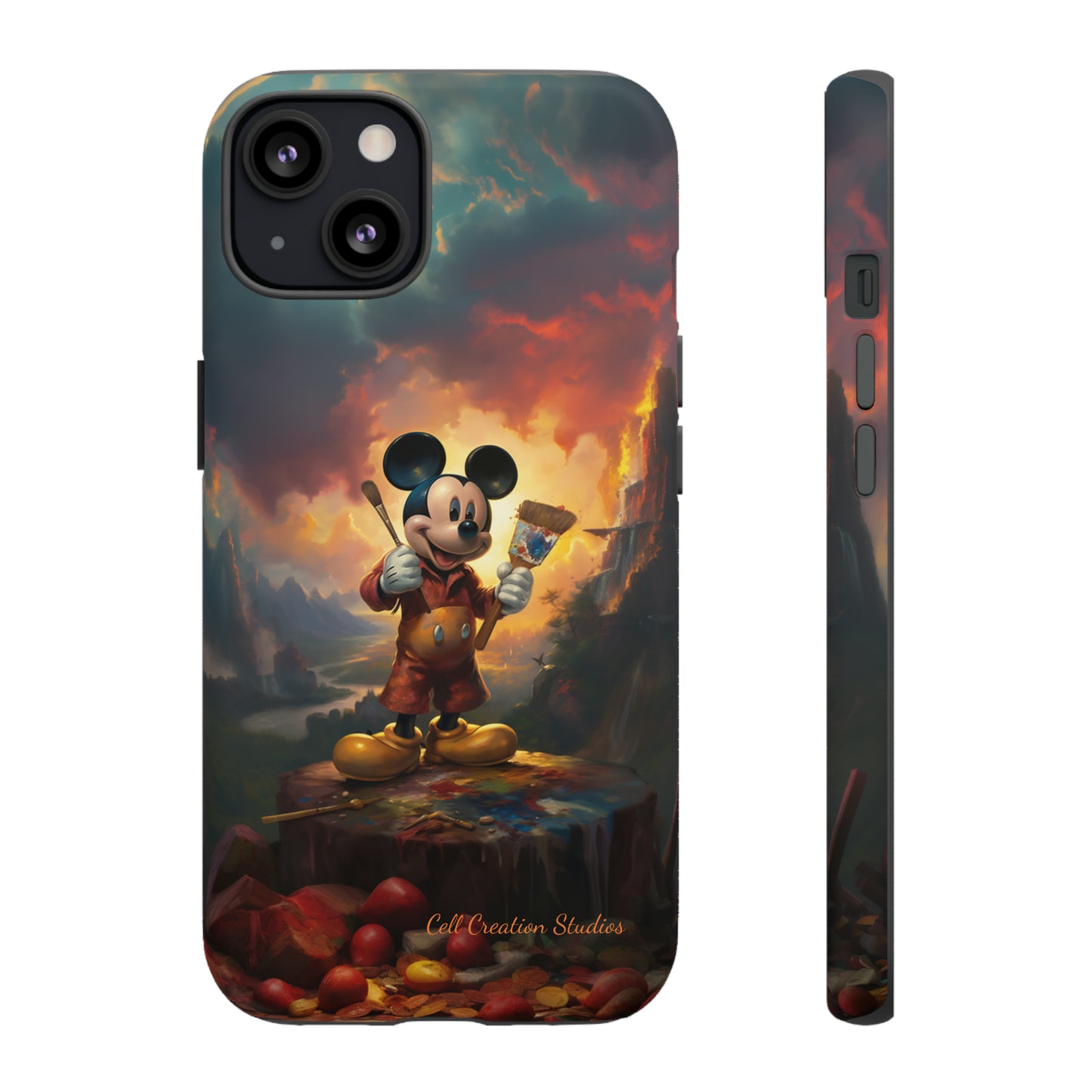 "Artist Mickey" -Tough iPhone Cases