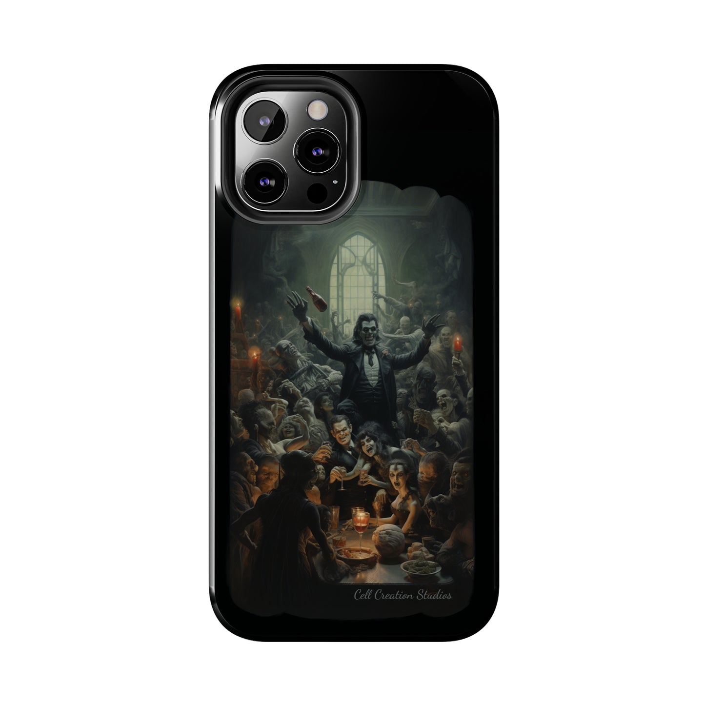 Introducing the "Monstrous Feast" Cell Phone Case – Halloween Dinner Party in Your Pocket -Tough Phone Cases