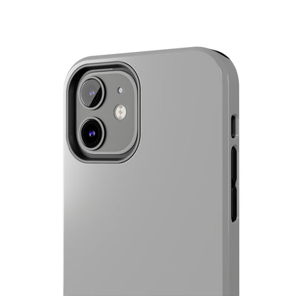 "Sleek Silver Essence" -Tough iPhone Cases