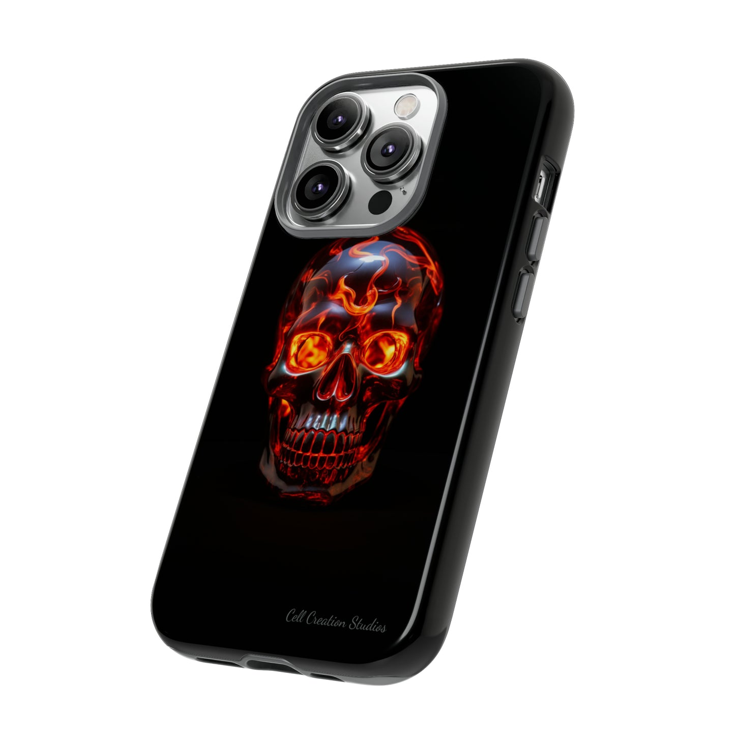 "Inferno Cranium" Phone Case -Tough Cases