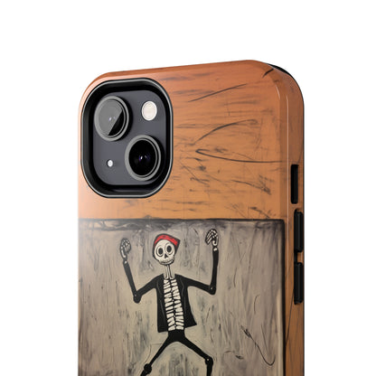 "Dance of the Skeletal Muse" -Tough iPhone Cases