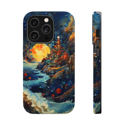 "Moonlit Coastal Vista" -MagSafe Tough iPhone Cases