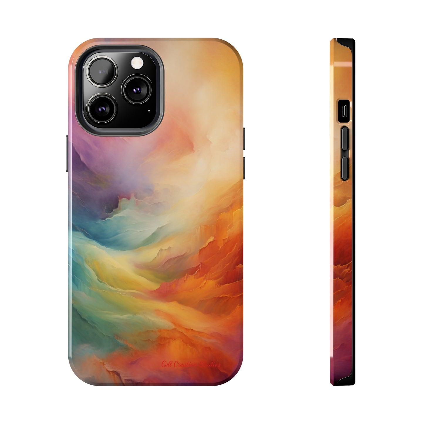 Introducing the "Colorful Spectrum" Cell Phone Case – Dive into a World of Vibrant Hues -Tough Phone Cases