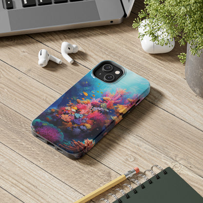 "Coral Reef Splendor" Cell Phone Case – Dive into the Vibrant Underwater World - Phone Cases