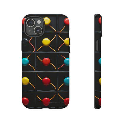 "Vibrant Spheres Fusion" -Tough Phone Cases