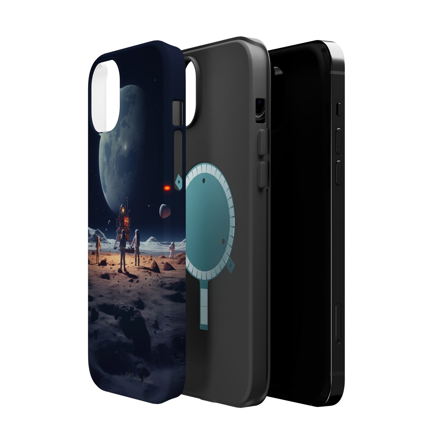 Introducing our "Cosmic Explorers" Cell Phone Case – Venture Beyond the Stars -MagSafe Tough Cases