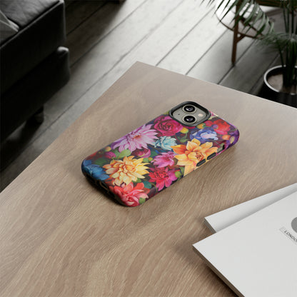 Introducing the "Blossom Beauty" Cell Phone Case – Elevate Your Style with Floral Charm -Tough Cases