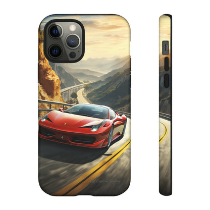 "Mountain Majesty Ferrari Edition" -Tough iPhone Cases