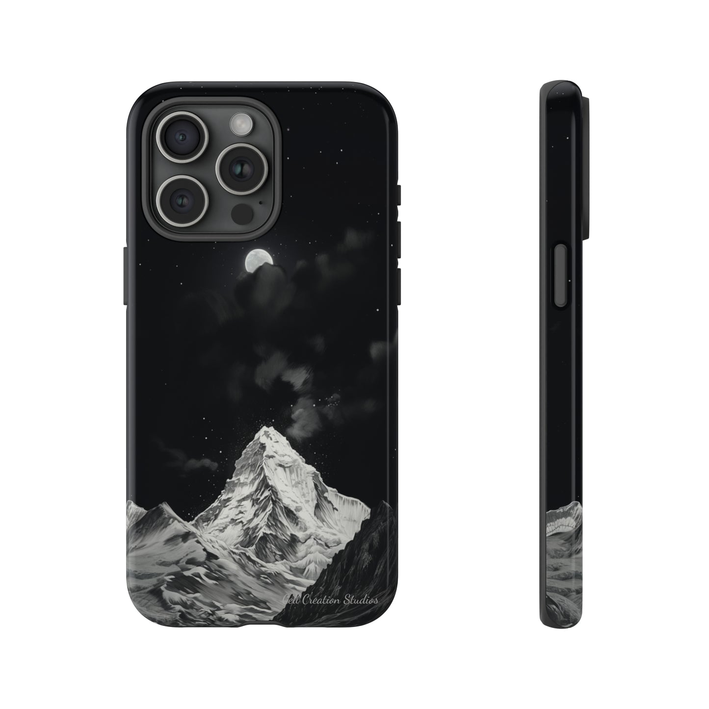 "Moonlit Everest" Phone Case -Tough Cases