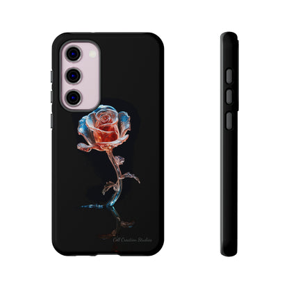 The "Glass Rose Elegance" Phone Case-Tough Cases