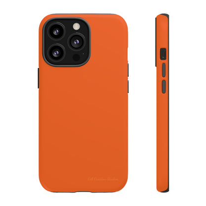 "Orange Burst" -Tough iPhone Cases