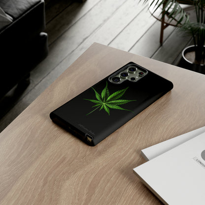 "Cannabis Chic" Marijuana Leaf Phone Case -Tough Cases