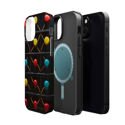 "Vibrant Spheres Fusion" -MagSafe Tough Phone Cases