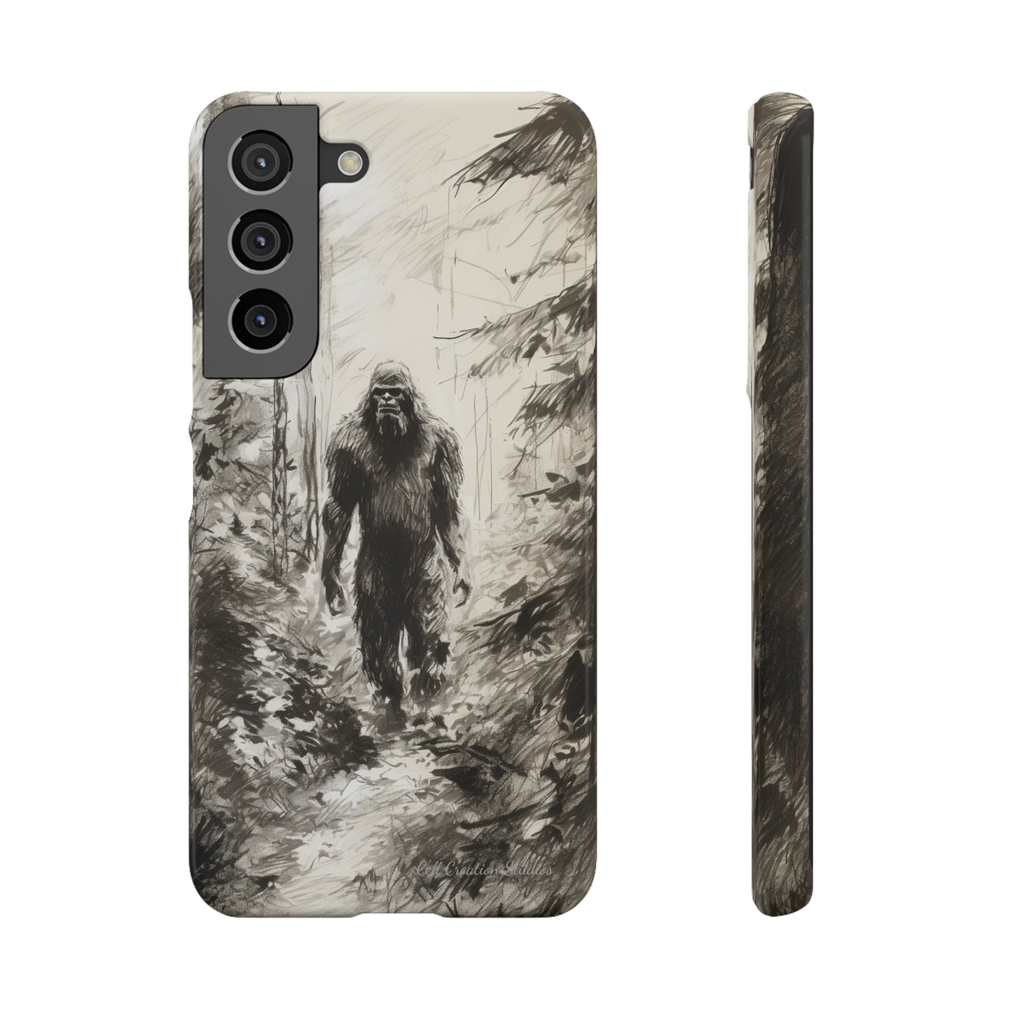 "Bigfoot in the Wilderness" Cell Phone Case – Encounter Bigfoot's Mystery -Snap Cases