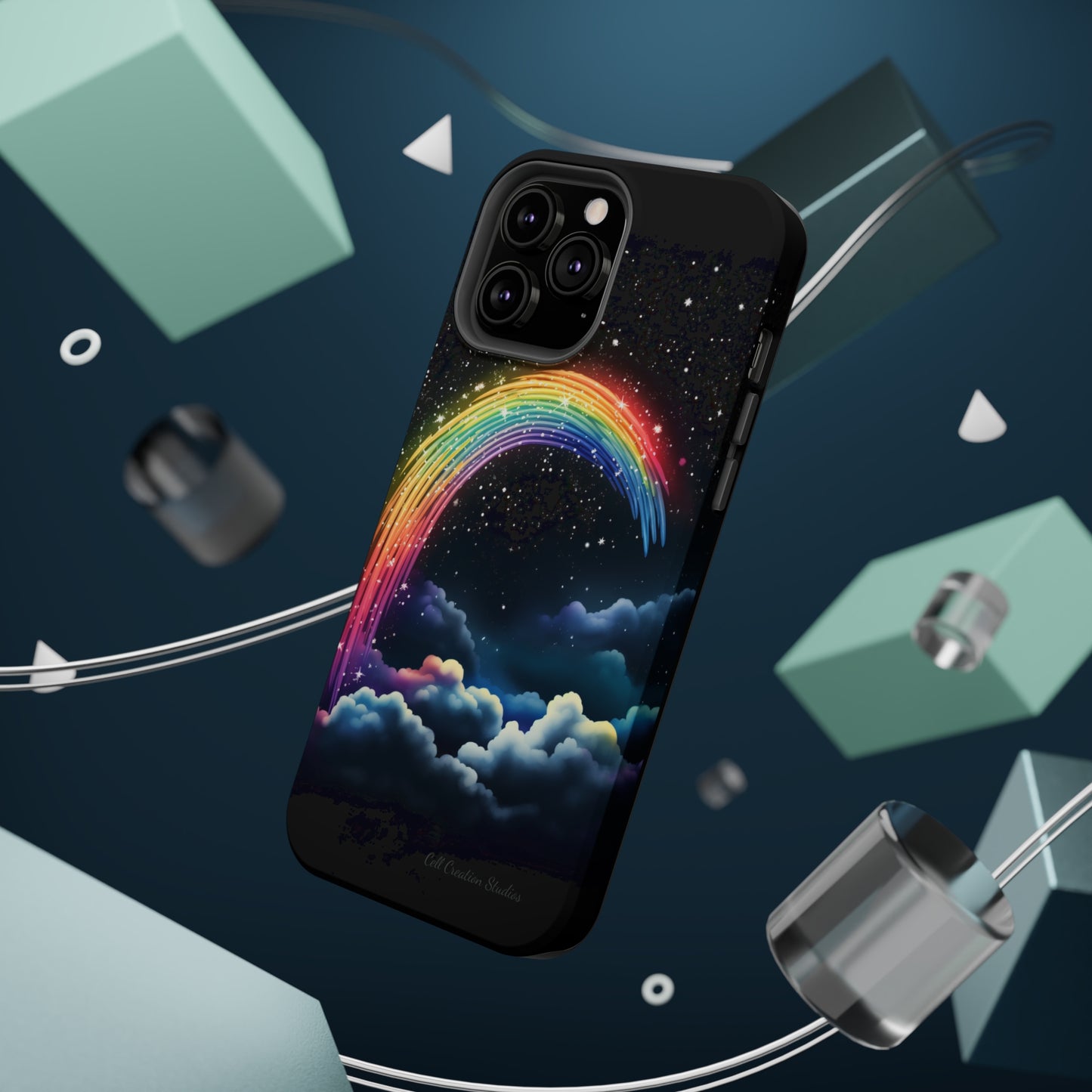 "Starry Night Rainbow" Cell Phone Case -MagSafe Tough Cases