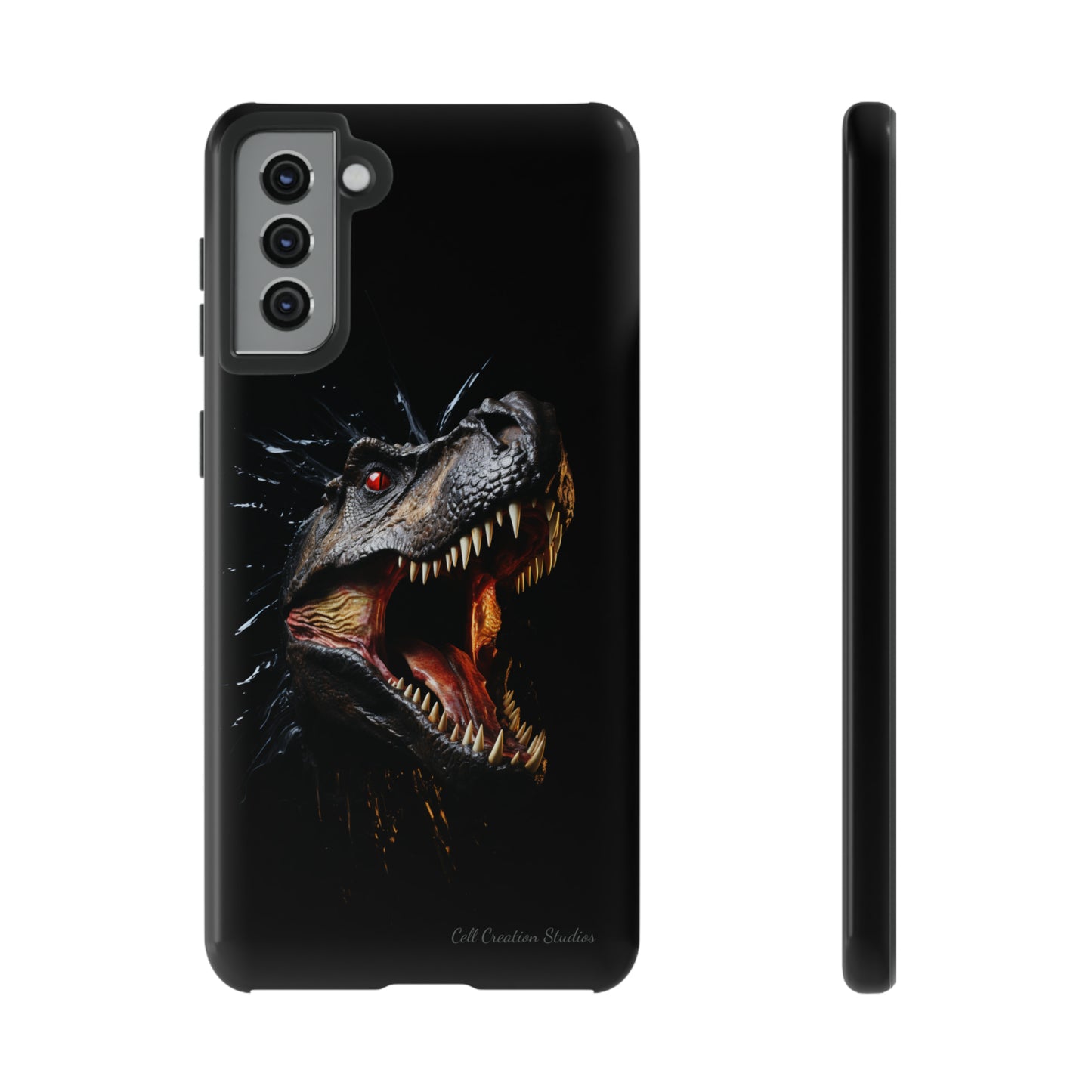 "Jurassic Impact" T-Rex Phone Case -Tough Cases