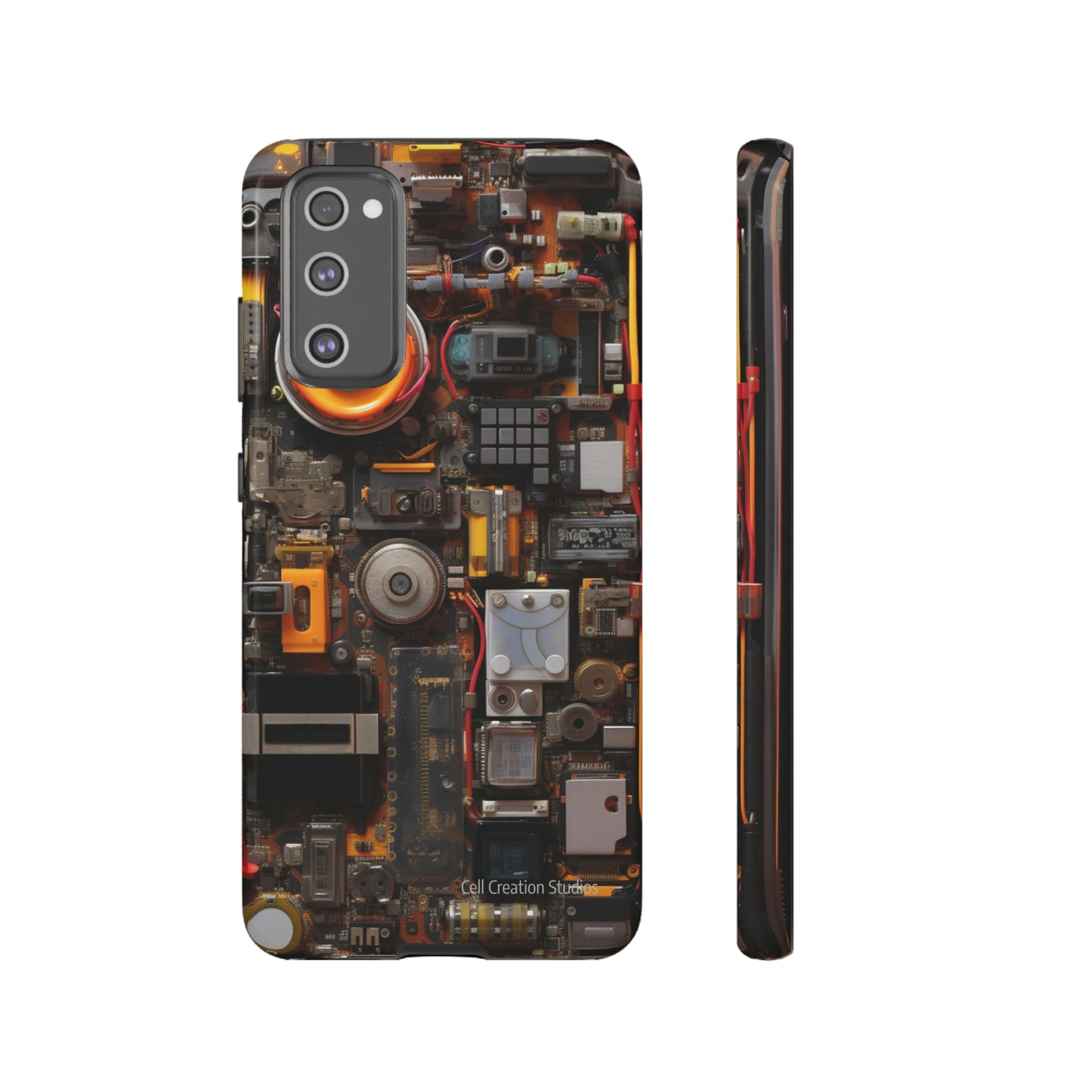 "TechInsight Guardian" -Tough Samsung Phone Cases