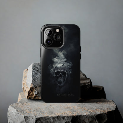 "Ethereal Skull Noir" -Tough iPhone Cases