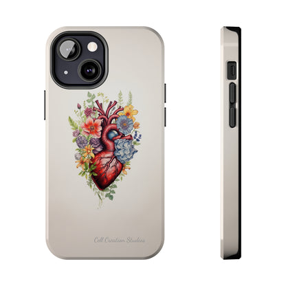 "Blooming Hearts" -Tough iPhone Cases