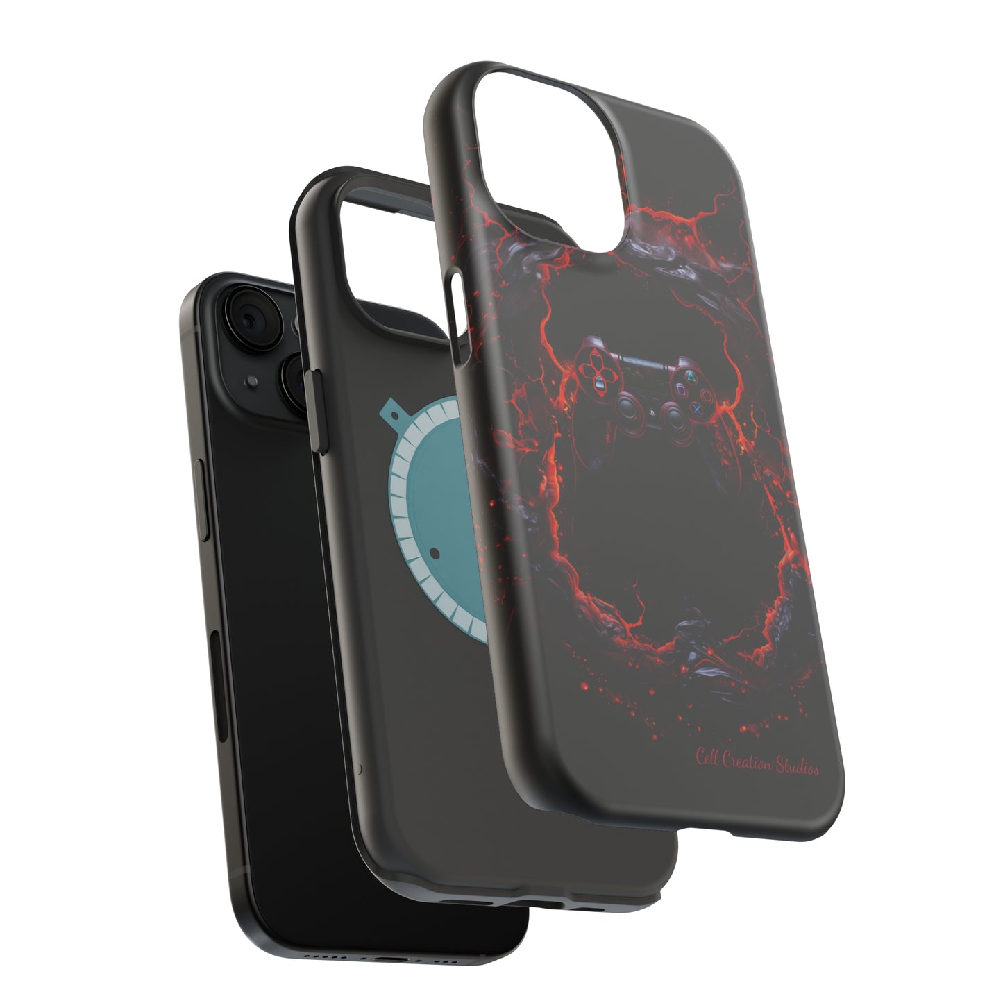 "InfernoGamer Plasma Burst" -MagSafe Tough iPhone Cases