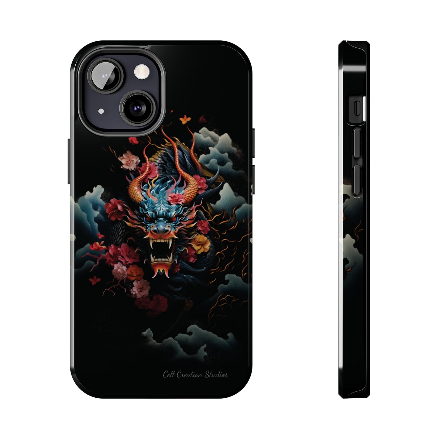 Introducing the "Japanese Dragon Majesty" Cell Phone Case – Embrace the Legend in Style -Tough Phone Cases