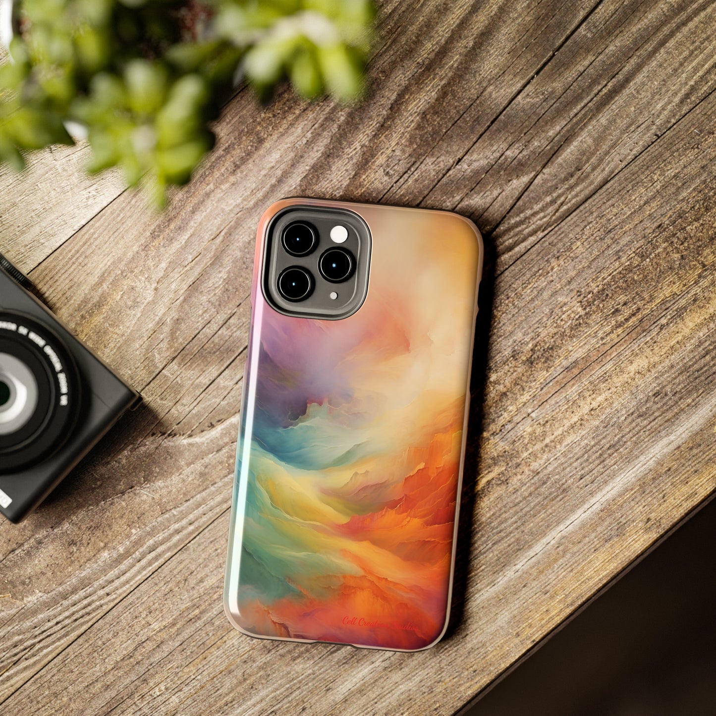 Introducing the "Colorful Spectrum" Cell Phone Case – Dive into a World of Vibrant Hues -Tough Phone Cases