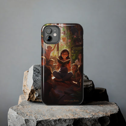 Introducing the "Inspiring Teacher's Tale" Cell Phone Case – Capture the Joy of Storytime -Tough Phone Cases