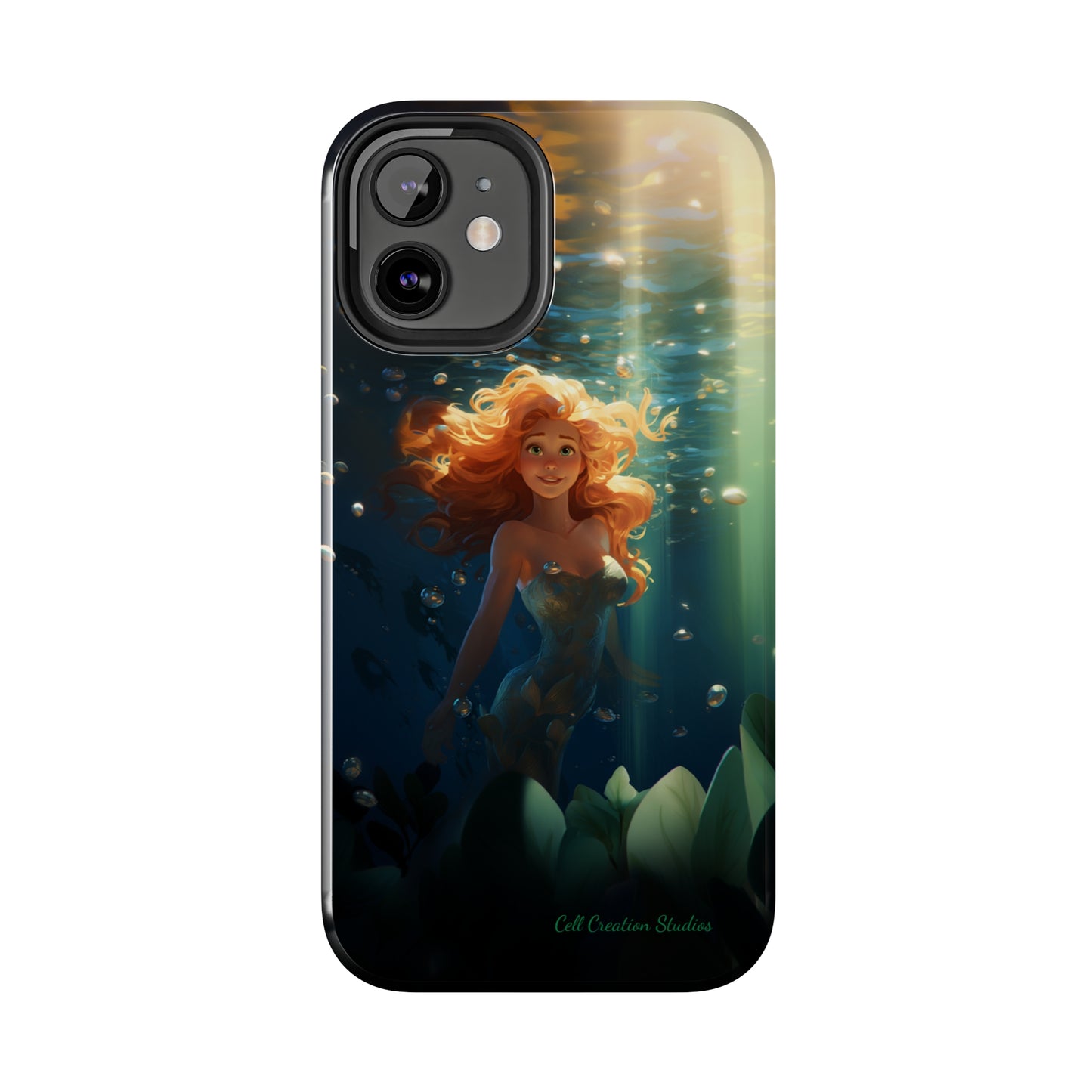 Dive into Enchantment with Our "Ariel Little Mermaid" Phone Case -Tough Phone Cases