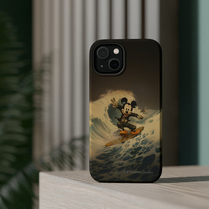 "Surf's Up Mickey" -MagSafe Tough iPhone Cases