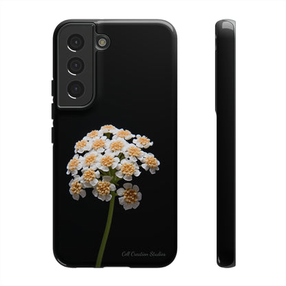 "Elegant Yarrow Bloom" -Tough Samsung Phone Cases