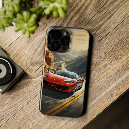 "Mountain Majesty Ferrari Edition" -MagSafe Tough iPhone Cases