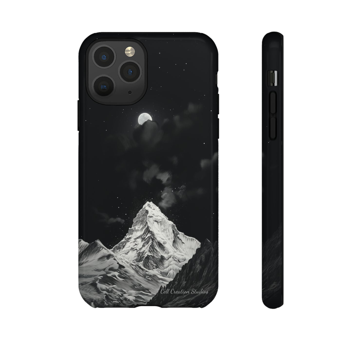 "Moonlit Everest" Phone Case -Tough Cases