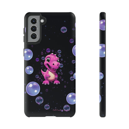 "Dino Glam" Glitter Dinosaur Phone Case -Tough Cases