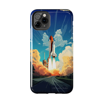 Introducing the "NASA Space Shuttle Launch" Cell Phone Case – Elevate Your Style to New Heights -Tough Phone Cases