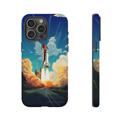 Introducing the "NASA Space Shuttle Launch" Cell Phone Case - Elevate Your Style to New Heights -Tough Cases