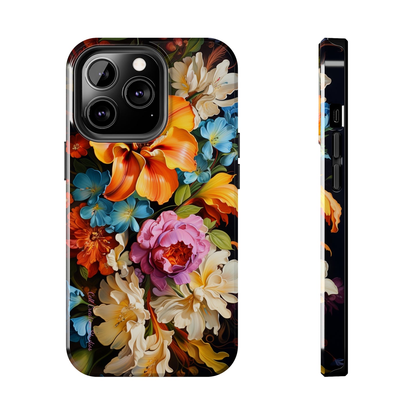 Introducing the "Floral Elegance" Cell Phone Case – Blossom with Style -Tough Phone Cases