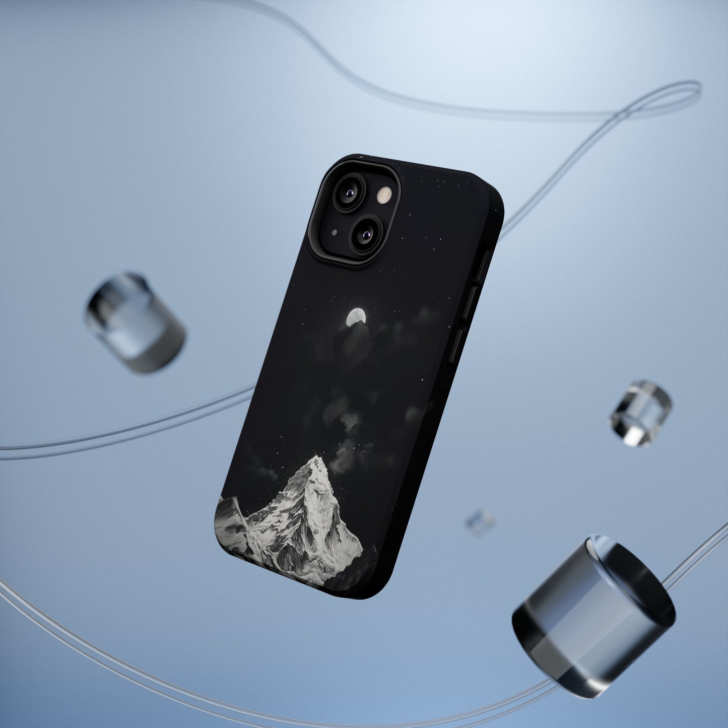 "Moonlit Everest" Phone Case -MagSafe Tough Cases