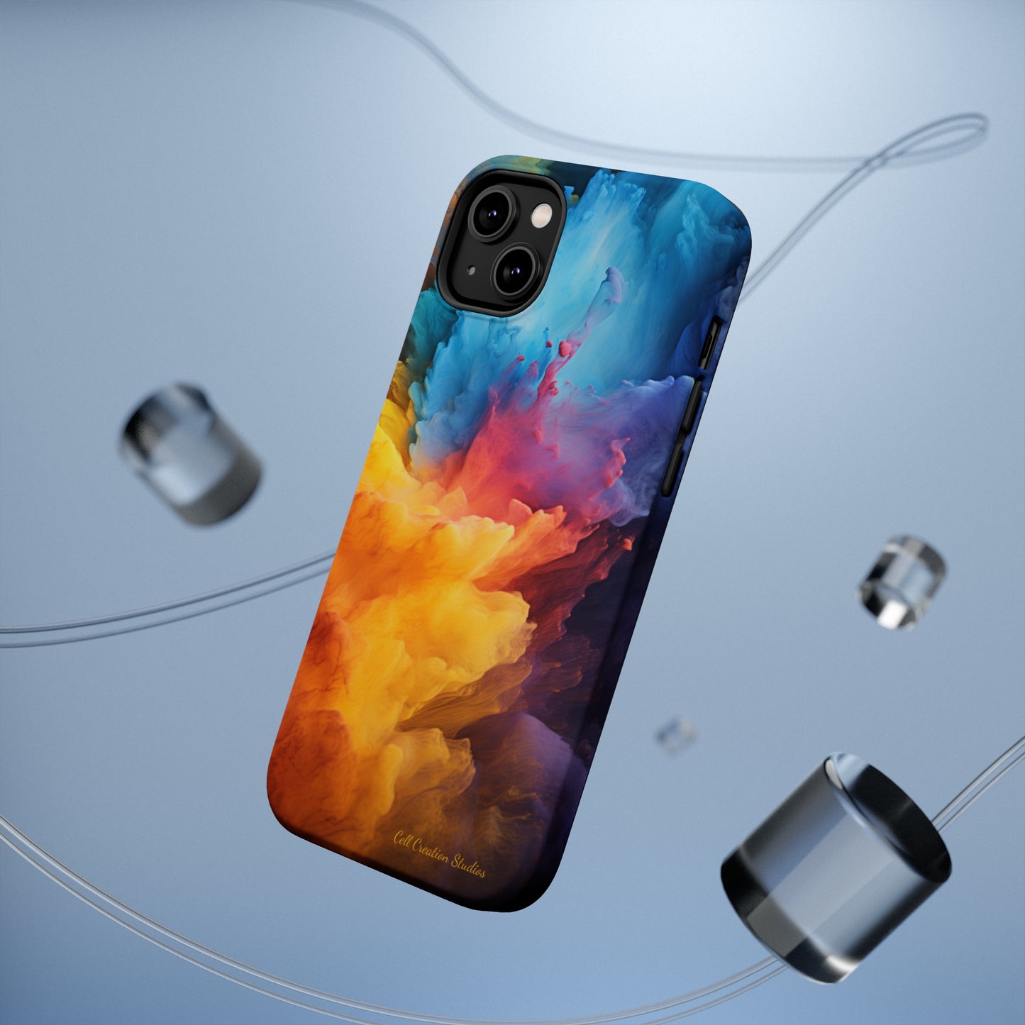 Introducing the "Colorful Spectrum" Cell Phone Case – Dive into a World of Vibrant Hues -MagSafe Tough Cases