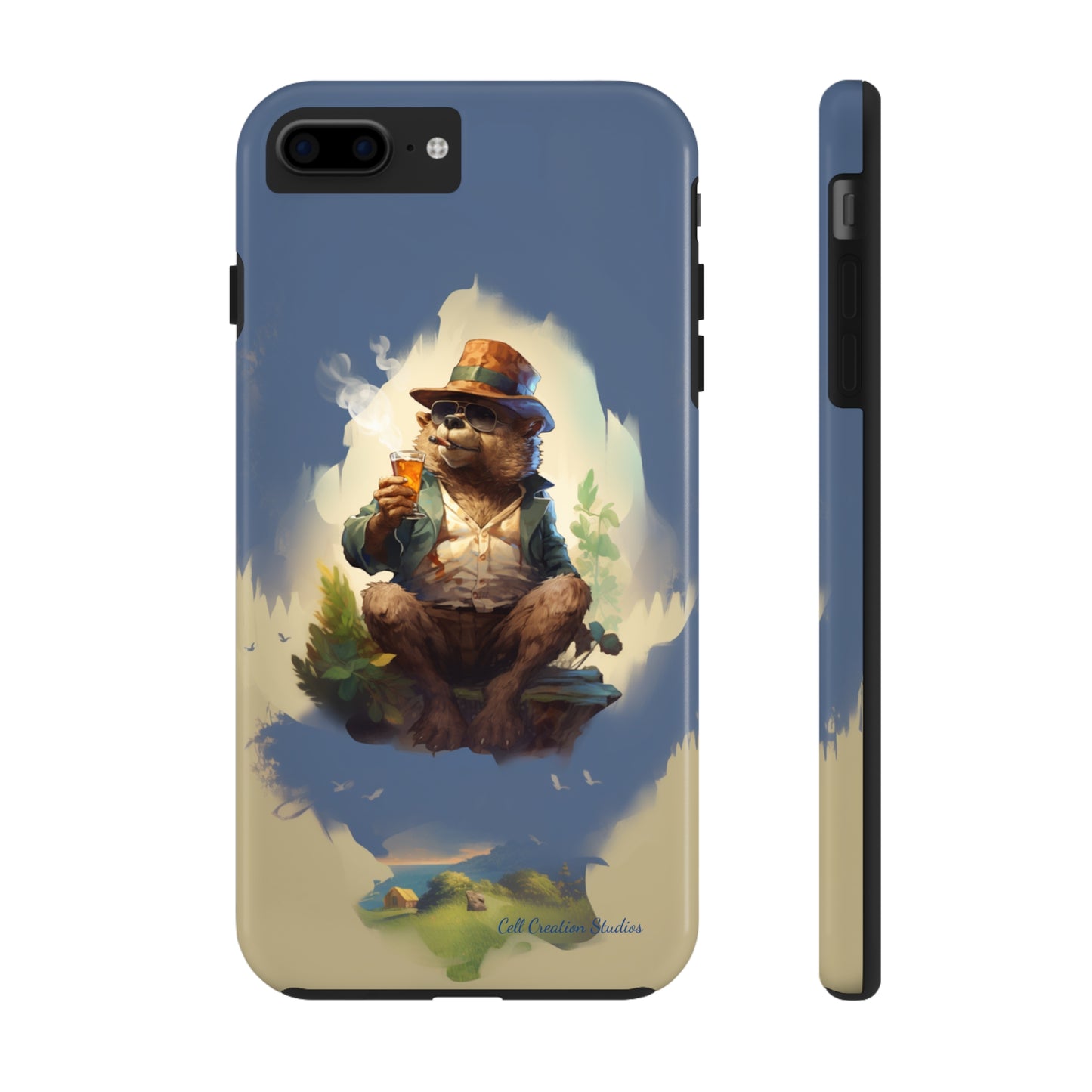 Introducing the "Bear's Homeward Bound" Cell Phone Case – Where Dreams of Home Come Alive -Tough Phone Cases