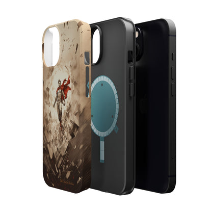 Introducing the "Heroic Guardian" Cell Phone Case – Unleash Your Inner Superhero with Captivating Design -MagSafe Tough Cases