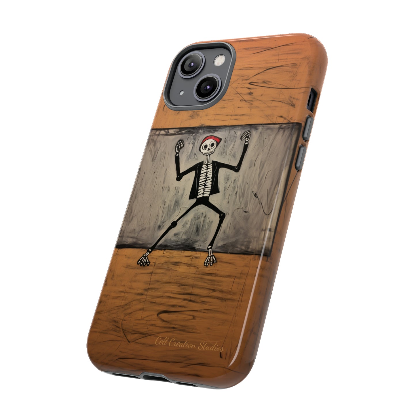 "Dance of the Skeletal Muse" -Tough iPhone Cases