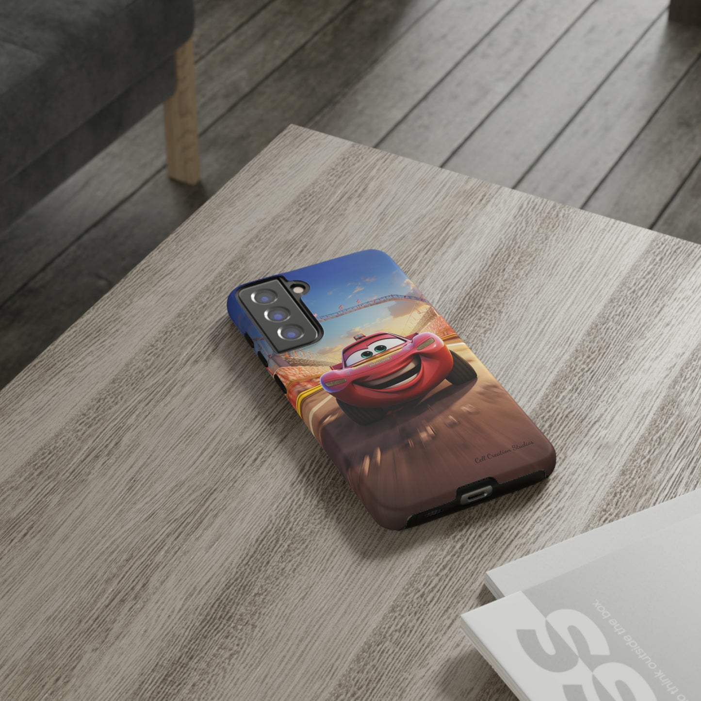 The "Smiling Red Racer" Phone Case -Tough Cases