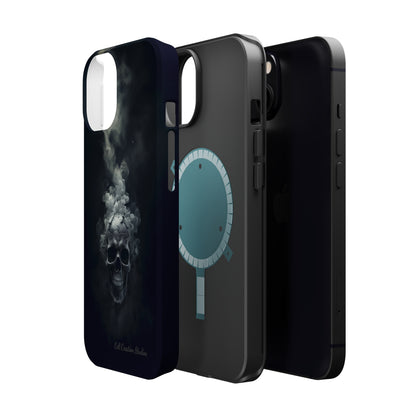 "Ethereal Skull Noir" -MagSafe Tough iPhone Cases