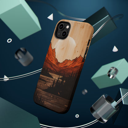 "Mountain Moonlight" Phone Case -MagSafe Tough Cases