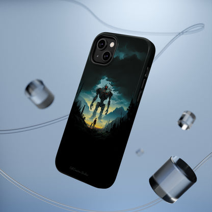 Introducing the "Rising Titan" Cell Phone Case – Witness the Astonishing Emergence of a Giant Robot! -MagSafe Tough Cases