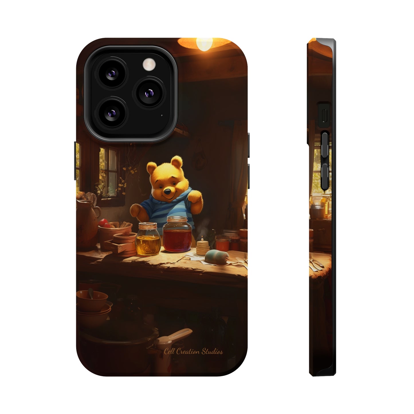 Introducing the "Winnie-The-Pooh's Honey Haven" Cell Phone Case – A Sweet Nostalgic Delight -MagSafe Tough Cases