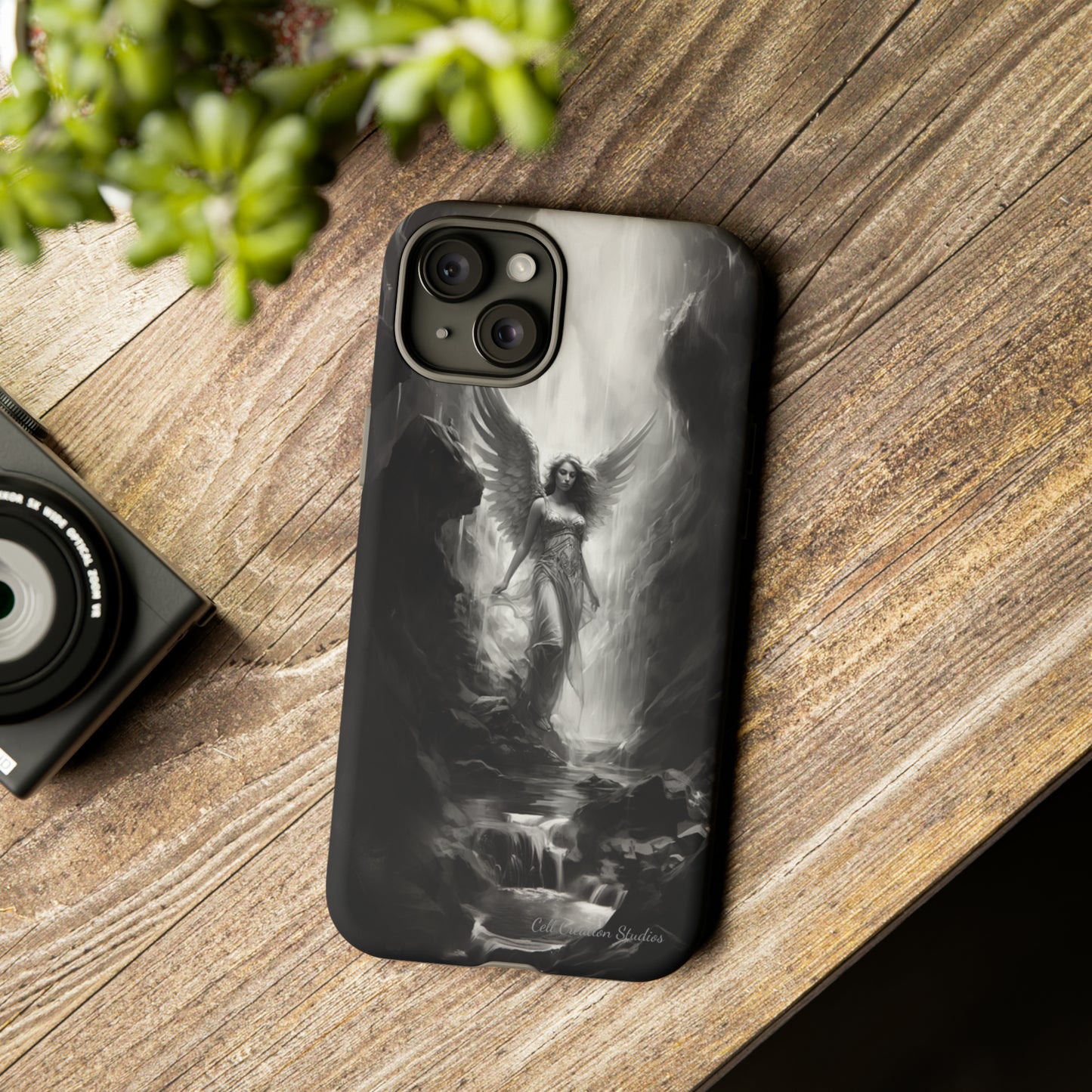 "Seraphic Streams" Angelic Ravine Phone Case -Tough Cases